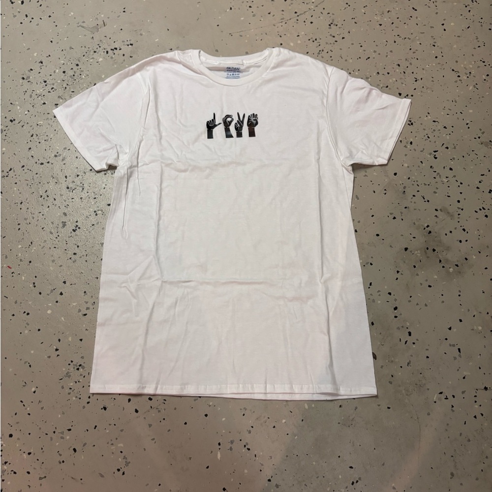 White Graphic T-Shirt